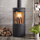 SWE1363 Westfire Uniq 26 Compact SE Stove, 5kW, Black <!DOCTYPE html>
<html lang=\"en\">
<head>
<meta charset=\"UTF-8\">
<meta name=\"viewport\" content=\"width=device-width, initial-scale=1.0\">
<title>Westfire Uniq 26 Compact SE Stove</title>
</head>
<body>
<section id=\"product-description\">
<h1>Westfire Uniq 26 Compact SE Stove, 5kW, Black</h1>
<ul>
<li>Power Output: 5kW - optimal for small to medium-sized rooms.</li>
<li>Colour: Classic Black - complements various interior designs.</li>
<li>Efficiency: High efficiency with clean burning technology.</li>
<li>Construction: Durable steel body with cast iron door.</li>
<li>Design: Compact and contemporary design with a large glass window for a stunning fire view.</li>
<li>Emissions: DEFRA approved for use in smoke controlled areas.</li>
<li>Control: Simple air control for easy operation and regulation of the burn rate.</li>
<li>Flue: Top or rear flue outlet for flexible installation options.</li>
<li>Fuel: Wood-burning stove, suitable for logs.</li>
<li>Dimensions: Engineered to fit smaller spaces without compromising performance.</li>
<li>Certification: Meets European standards for safety and emissions (EN 13240).</li>
<li>Warranty: Manufacturer\'s warranty included.</li>
</ul>
</section>
</body>
</html> Westfire Uniq 26, Compact SE Stove, 5kW Stove, Black Wood Burner, High Efficiency Stove