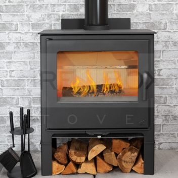 SMP1375 Mendip Loxton 10 SE Wood Stove & Logstore, 9.5kW, Black, ECODESIGN Rea <!DOCTYPE html>
<html lang=\"en\">
<head>
<meta charset=\"UTF-8\">
<title>Mendip Loxton 10 SE Wood Stove & Logstore</title>
</head>
<body>
<section id=\"product-description\">
<h1>Mendip Loxton 10 SE Wood Stove & Logstore</h1>
<p>The Mendip Loxton 10 SE Wood Stove with an integrated Logstore provides a modern, efficient heating solution for your home. Its stylish design and black finish complement any interior, while the ECODESIGN Ready certification ensures compliance with the latest environmental standards.</p>
<ul>
<li>Heat Output: 9.5kW - powerful heating performance</li>
<li>Color: Classic Black - suits various interior decors</li>
<li>ECODESIGN Ready - meets strict air quality regulations</li>
<li>Built-in Logstore - convenient storage for wood logs</li>
<li>High-Efficiency Combustion - more heat from less fuel</li>
<li>Large Viewing Window - enjoy the sight of a flickering flame</li>
<li>Airwash System - keeps glass clean for an unobstructed view</li>
<li>Secondary Air Supply - improved fuel economy and cleaner burning</li>
<li>Construction: Steel Body with Cast Iron Door - robust and durable</li>
<li>Top or Rear Flue Exit - flexible installation options</li>
<li>Easy-to-Use Controls - for convenient operation</li>
<li>DEFRA Exempt - approved for use in smoke control areas</li>
</ul>
</section>
</body>
</html> Mendip Loxton 10 SE, Wood Stove, Logstore, 9.5kW, ECODESIGN Ready