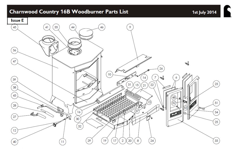 Country 16B Woodburner - appliance_2965