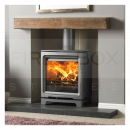 SPV1110 Purevision PV5W Wide Slimline Multifuel Stove, Metallic Grey, 5kW <!DOCTYPE html>
<html lang=\"en\">
<head>
<meta charset=\"UTF-8\">
<meta name=\"viewport\" content=\"width=device-width, initial-scale=1.0\">
<title>Purevision PV5W Wide Slimline Multifuel Stove</title>
</head>
<body>
<h1>Purevision PV5W Wide Slimline Multifuel Stove</h1>
<h2>Product Description</h2>
<p>The Purevision PV5W Wide Slimline Multifuel Stove combines cutting-edge design with modern technology to deliver a sleek and efficient heating solution. Finished in an elegant metallic grey, this stove effortlessly enhances the aesthetic of any room while providing a powerful 5kW heat output. It is perfect for those seeking a multi-fuel option that can accommodate wood, coal, and other solid fuels.</p>

<h3>Key Features</h3>
<ul>
<li><strong>Heat Output:</strong> 5kW ideal for heating small to medium-sized spaces.</li>
<li><strong>Colour:</strong> Attractive metallic grey finish to fit any interior decor.</li>
<li><strong>Efficiency:</strong> High-efficiency design ensures maximum heat output with minimal waste.</li>
<li><strong>Multi-Fuel Capability:</strong> Can burn wood, coal, and other solid fuels for versatile heating options.</li>
<li><strong>Slimline Design:</strong> Space-saving design that fits neatly into a variety of room sizes and layouts.</li>
<li><strong>Wide Viewing Window:</strong> Large glass door provides an expansive view of the flames, enhancing the ambiance of the room.</li>
<li><strong>Clean Burn Technology:</strong> Equipped with advanced systems to reduce emissions and comply with environmental standards.</li>
<li><strong>Easy to Use:</strong> User-friendly controls make it simple to adjust the stove to your desired comfort level.</li>
<li><strong>Robust Construction:</strong> Built with premium materials to ensure longevity and durability.</li>
<li><strong>Adjustable Legs:</strong> Comes with adjustable legs for easy installation and leveling on uneven surfaces.</li>
</ul>
</body>
</html> Purevision PV5W Stove, Slimline Multifuel Fireplace, 5kW Wood Burner, Metallic Grey Stove, Wide Efficient Heating