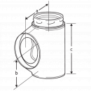 8805310 125mm 90Deg Equal Tee, S-Flue <!DOCTYPE html>
<html>
<head>
<title>125mm 90Deg Equal Tee, S-Flue Product Description</title>
</head>
<body>

<h2>125mm 90Deg Equal Tee, S-Flue</h2>

<!-- Product Description Section Start -->
<p>The 125mm 90Deg Equal Tee for the S-Flue system is a crucial component designed to facilitate the branching off of a flue or chimney system. This high-quality piece provides a 90-degree angle connection, ensuring a secure and efficient direction change in your flue setup. Manufactured with precision, the equal tee ensures a perfect fit for a streamlined and safe exhaust flow.</p>

<!-- Product Features Section Start -->
<ul>
<li><strong>Diameter:</strong> 125mm, ensuring compatibility with standard S-Flue systems</li>
<li><strong>Angle:</strong> Precise 90-degree turn for optimal direction change</li>
<li><strong>Equal Tee:</strong> Symmetrical design for balanced branch-offs</li>
<li><strong>Material:</strong> High-grade materials resistant to high temperatures and corrosion</li>
<li><strong>Installation:</strong> Easy to install with push-fit connections for a secure and tight seal</li>
<li><strong>Durability:</strong> Long-lasting construction to withstand the demands of regular use</li>
<li><strong>Safety:</strong> Designed in compliance with relevant safety standards for peace of mind</li>
<li><strong>Maintenance:</strong> Smooth interior surface for easy cleaning and maintenance</li>
<li><strong>Compatibility:</strong> Works seamlessly with other components in the S-Flue range</li>
</ul>
<!-- Product Features Section End -->

</body>
</html> 125mm tee, equal tee pipe fitting, 90 degree connector, S-flue fitting, metal pipe tee