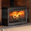 SPV1115 Purevision PV85 Multifuel Stove, Metallic Grey, 8.5kW <!DOCTYPE html>
<html lang=\"en\">
<head>
<meta charset=\"UTF-8\">
<meta http-equiv=\"X-UA-Compatible\" content=\"IE=edge\">
<meta name=\"viewport\" content=\"width=device-width, initial-scale=1.0\">
<title>Purevision PV85 Multifuel Stove Product Description</title>
</head>
<body>
<h1>Purevision PV85 Multifuel Stove</h1>
<h2>Metallic Grey, 8.5kW</h2>
<ul>
<li>High efficiency up to 82.2% - Ensures maximum utilization of fuel with minimum waste.</li>
<li>Multifuel capability - Allows burning of wood, coal, and other solid fuels.</li>
<li>Powerful 8.5 kW heat output - Suitable for heating large spaces.</li>
<li>DEFRA approved - Legally compliant for use in Smoke Control Areas.</li>
<li>Clean burning technology - Helps maintain clear glass and reduces emissions.</li>
<li>Airwash system - Keeps the viewing window clean, enhancing visual appeal.</li>
<li>Contemporary metallic grey finish - Blends well with a variety of home decors.</li>
<li>Easy to operate - User-friendly controls for a hassle-free experience.</li>
<li>Robust cast iron construction - Ensures durability and longevity.</li>
<li>Optional external air kit - Can be fitted to pull air from outside, improving stove efficiency and room comfort.</li>
</ul>
</body>
</html> Purevision PV85, Multifuel Stove, 8.5kW stove, Metallic Grey Stove, PV85 8.5kW Multifuel