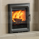 SPV1200 Purevision PV5i Inset Multifuel Stove, Metallic Grey, 5kW <!DOCTYPE html>
<html lang=\"en\">
<head>
<meta charset=\"UTF-8\">
<title>Purevision PV5i Inset Multifuel Stove Product Description</title>
</head>
<body>
<h1>Purevision PV5i Inset Multifuel Stove, Metallic Grey, 5kW</h1>
<ul>
<li><strong>Model:</strong> Purevision PV5i</li>
<li><strong>Type:</strong> Inset Multifuel Stove</li>
<li><strong>Colour:</strong> Metallic Grey</li>
<li><strong>Heat Output:</strong> 5kW</li>
<li><strong>Efficiency:</strong> High-efficiency design maximizes heat output</li>
<li><strong>Fuel Compatibility:</strong> Suitable for burning wood and solid fuels</li>
<li><strong>Construction:</strong> Built with high-quality steel for durability</li>
<li><strong>Airwash System:</strong> Ensures clear glass for an unobstructed view of the flames</li>
<li><strong>Controls:</strong> User-friendly primary and secondary air controls</li>
<li><strong>Installation:</strong> Easy to install with minimal structural modification needed</li>
<li><strong>Certification:</strong> Complies with the latest building regulations for safety and emissions</li>
<li><strong>Warranty:</strong> Manufacturer\'s warranty included</li>
</ul>
</body>
</html> Purevision PV5i, Multifuel Stove, 5kW, Inset Stove, Metallic Grey