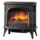 SGZ5031 Gazco Huntingdon 40 Electric Stove, Matt Black, Clear Door <!DOCTYPE html>
<html lang=\"en\">
<head>
<meta charset=\"UTF-8\">
<title>Gazco Huntingdon 40 Electric Stove Product Description</title>
</head>
<body>
<section id=\"product-description\">
<h1>Gazco Huntingdon 40 Electric Stove, Matt Black, Clear Door</h1>
<p>Experience the charm and sophistication of the Gazco Huntingdon 40 Electric Stove, designed to bring a warm ambiance to your living space without the complexities of a traditional fireplace.</p>
<ul>
<li>Realistic flame effect for an authentic fire ambiance</li>
<li>Robust matt black finish for a classic and elegant look</li>
<li>Clear glass door provides an unobstructed view of the mesmerizing flames</li>
<li>Two heat settings (1kW and 2kW) for adjustable comfort</li>
<li>Thermostatic control for maintaining a consistent temperature</li>
<li>Remote control included for convenient operation from across the room</li>
<li>No chimney or flue required, allowing for easy installation in any room</li>
<li>Energy-efficient LED technology for reduced running costs</li>
<li>Flame effect can be used independently of heat, providing a cozy atmosphere all year round</li>
<li>Dimensions: (H) 653mm x (W) 641mm x (D) 382mm</li>
</ul>
</section>
</body>
</html> Gazco Huntingdon 40, Electric Stove, Matt Black, Clear Door, Electric Fireplace