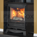 SPV1124 Purevision Classic Wide Slimline Multifuel Stove, Black, 5kW <!DOCTYPE html>
<html lang=\"en\">
<head>
<meta charset=\"UTF-8\">
<title>Purevision Classic Wide Slimline Multifuel Stove</title>
</head>
<body>
<h1>Purevision Classic Wide Slimline Multifuel Stove, Black, 5kW</h1>
<ul>
<li><strong>Color:</strong> Elegant Black Finish</li>
<li><strong>Output:</strong> 5kW Heat Output</li>
<li><strong>Fuel Compatibility:</strong> Multifuel Capability - Can burn wood and solid fuels</li>
<li><strong>Efficiency:</strong> High-efficiency design</li>
<li><strong>Construction:</strong> Robust Cast Iron and Steel Build</li>
<li><strong>Design:</strong> Classic style with a modern slimline profile</li>
<li><strong>Viewing Window:</strong> Large Ceramic Glass Window for Clear Viewing of the Fire</li>
<li><strong>Airwash System:</strong> Advanced Airwash System keeps the glass clean for unobstructed viewing</li>
<li><strong>Emissions:</strong> Low emissions, Environmentally friendly meeting DEFRA requirements</li>
<li><strong>Installation:</strong> Easy to install with user-friendly instructions</li>
<li><strong>Dimensions:</strong> Suitable for a variety of room sizes</li>
<li><strong>Certifications:</strong> CE Marked and Tested to European Standards</li>
</ul>
</body>
</html> Purevision Classic Stove, Wide Slimline, Multifuel Stove Black, 5kW Stove, Classic 5kW Multifuel