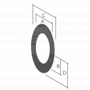 75B06516 150mm Trim Collar (45 Deg, 2 Piece), Eco ICID Twin Wall, BLACK <!DOCTYPE html>
<html lang=\"en\">
<head>
<meta charset=\"UTF-8\">
<meta name=\"viewport\" content=\"width=device-width, initial-scale=1.0\">
<title>150mm Trim Collar (45 Deg, 2 Piece) - Eco ICID Twin Wall - BLACK</title>
</head>
<body>
<section id=\"product-description\">
<h1>150mm Trim Collar (45 Deg, 2 Piece) - Eco ICID Twin Wall - BLACK</h1>
<ul>
<li>Designed to fit 150mm internal diameter Eco ICID Twin Wall flue systems.</li>
<li>Made with high-quality, durable materials for extended longevity.</li>
<li>Black finish to match and blend with existing flue installations or to create a consistent aesthetic.</li>
<li>45-degree angled configuration to accommodate flue routes that require an angular adjustment.</li>
<li>Two-piece construction allows for easy installation around the flue without the need to disassemble existing setups.</li>
<li>Engineered for a secure, tight fit to enhance stability and reduce heat loss.</li>
<li>Resistant to corrosion and high temperatures, suitable for use with a wide range of heating appliances.</li>
<li>Provides a neat and professional finish to the installation, concealing cut edges and gaps for improved safety and appearance.</li>
</ul>
</section>
</body>
</html> 150mm Trim Collar, 45 Degree Elbow, Two Piece Flue, Eco ICID, Black Twin Wall Pipe