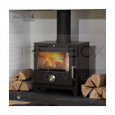 SMP1255 Mendip 8 Boiler Stove, Black <!DOCTYPE html>
<html lang=\"en\">
<head>
<meta charset=\"UTF-8\">
<meta name=\"viewport\" content=\"width=device-width, initial-scale=1.0\">
<title>Mendip 8 Boiler Stove, Black</title>
</head>
<body>
<div class=\"product-description\">
<h1>Mendip 8 Boiler Stove, Black</h1>
<ul>
<li>High-quality steel construction with a sleek black finish</li>
<li>Integrated boiler capable of heating domestic hot water and radiators</li>
<li>Output to water: 8 kW and Output to room: 5 kW</li>
<li>Efficiency rating of up to 78%, ensuring optimal fuel usage</li>
<li>Clean-burn system for more efficient combustion and reduced emissions</li>
<li>Airwash system keeps the glass clean for an unobstructed view of the flames</li>
<li>Large viewing window for an expansive view of the fire</li>
<li>Multi-fuel capability allowing the use of wood and smokeless fuels</li>
<li>Simple control system for ease of use</li>
<li>Top and rear flue outlets for flexible installation options</li>
<li>Meets DEFRA standards for use in smoke control areas</li>
<li>Robust cast iron door with cool-to-touch handle</li>
<li>Primary and secondary air controls to regulate combustion</li>
<li>Thermostat for temperature control</li>
<li>Environmentally friendly design with low carbon footprint</li>
</ul>
</div>
</body>
</html> Mendip 8 Stove, Boiler Stove, Mendip Wood Burner, Black Boiler Stove, Mendip Multi-fuel Stove