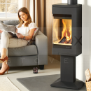 SNP1200 Nordpeis Quadro 1 Woodburning Stove, Pedestal Base <!DOCTYPE html>
<html lang=\"en\">
<head>
<meta charset=\"UTF-8\">
<meta name=\"viewport\" content=\"width=device-width, initial-scale=1.0\">
<title>Nordpeis Quadro 1 Woodburning Stove</title>
</head>
<body>
<section id=\"product-description\">
<h1>Nordpeis Quadro 1 Woodburning Stove with Pedestal Base</h1>
<ul>
<li>Elegant, contemporary design suitable for a variety of home interiors</li>
<li>High-quality steel construction with a pedestal base for a freestanding setup</li>
<li>Efficient woodburning capabilities for eco-friendly heating</li>
<li>Large glass window providing a panoramic view of the flames</li>
<li>Airwash system to keep the glass clean and clear</li>
<li>High energy efficiency with a heat output of 6.2 kW</li>
<li>Top flue exit to easily integrate with existing chimneys or flue systems</li>
<li>Optional external air kit for direct air supply</li>
<li>Complies with strict European standards for emissions (Ecodesign Ready)</li>
<li>Easy-to-use single air control lever for flame and heat adjustment</li>
</ul>
</section>
</body>
</html> Nordpeis Quadro 1, Woodburning Stove, Pedestal Base, Modern Stove, High Efficiency
