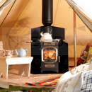 SFL6200 Go Eco Adventurer 5 Multifuel Stove, 4.5kW <div class=\"product-description\">
<h1>Go Eco Adventurer 5 Multifuel Stove, 4.5kW</h1>
<p>The Go Eco Adventurer 5 stove provides a sustainable heating solution with its multifuel capability and efficient output. Its compact design makes it suitable for a variety of spaces, ensuring warmth and comfort wherever you need it.</p>
<ul>
<li>High Efficiency: With an output of 4.5 kW, this stove efficiently heats small to medium-sized spaces</li>
<li>Multifuel Functionality: Designed to work with both wood and solid fuels, offering flexibility and convenience</li>
<li>Eco-friendly: Complies with EcoDesign 2022 standards, ensuring minimal environmental impact</li>
<li>Robust Construction: Built with quality materials for durability and long-term use</li>
<li>Easy to Clean: Features a removable ash pan for quick and easy maintenance</li>
<li>Clear View of Fire: Fitted with a large glass window for a clear view of the flames and added ambiance</li>
<li>Airwash System: Helps to keep the glass clean, enhancing the visual experience of the fire</li>
<li>Compact Size: Ideal for installation in spaces with limited room</li>
<li>Adjustable Controls: Tailor the burn rate and temperature to your comfort level</li>
</ul>
</div> Eco Adventurer 5 Stove, Multifuel Burner, 4.5kW Heat Output, Efficient Woodburner, Sustainable Heating Solution