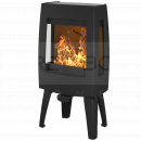 SDV1360 Dovre Sense 103 Woodburning Stove, Glass Sides & Legs, Matt Black <!DOCTYPE html>
<html lang=\"en\">
<head>
<meta charset=\"UTF-8\">
<title>Dovre Sense 103 Woodburning Stove Product Description</title>
</head>
<body>
<h1>Dovre Sense 103 Woodburning Stove with Glass Sides & Legs</h1>

<!-- Product Description -->
<p>The Dovre Sense 103 Woodburning Stove combines modern design with efficient heating technology. This stylish matt black stove offers a contemporary look with the durability and quality that Dovre is known for. Perfect for heating small to medium-sized spaces, the Sense 103 features glass sides that provide a mesmerizing view of the flames from multiple angles.</p>

<!-- Product Features -->
<ul>
<li>High-quality cast iron construction for lasting durability</li>
<li>Contemporary matt black finish to complement a variety of decor styles</li>
<li>Unique glass side panels for an expansive view of the burning fire</li>
<li>Designed for woodburning, perfect for creating a cozy atmosphere</li>
<li>Efficient combustion system ensures high fuel efficiency and cleaner emissions</li>
<li>Legs provide an elegant, elevated stance for improved visual impact</li>
<li>Easy-to-operate air controls for precise flame regulation</li>
<li>Top or rear flue exit for flexible installation options</li>
<li>Compact design suitable for smaller living spaces</li>
<li>Approved for use in Smoke Control Areas, making it eco-friendly</li>
</ul>
</body>
</html> Dovre Sense 103, Woodburning Stove, Glass Sides Stove, Stove with Legs, Matt Black Stove