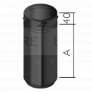 75B05204 125mm x 750mm Pipe, Eco ICID Twin Wall Insulated, BLACK <!DOCTYPE html>
<html lang=\"en\">
<head>
<meta charset=\"UTF-8\">
<meta name=\"viewport\" content=\"width=device-width, initial-scale=1.0\">
<title>Product Description</title>
</head>
<body>
<article class=\"product-description\">
<header>
<h1>Eco ICID Twin Wall Insulated Pipe, 125mm x 750mm - Black</h1>
</header>
<section>
<ul>
<li>Diameter: 125mm</li>
<li>Length: 750mm</li>
<li>Color: Black</li>
<li>Construction: Twin Wall Insulated</li>
<li>High temperature resistance for safe discharge of combustion gases</li>
<li>Lightweight design for easy installation</li>
<li>Inner wall constructed from stainless steel for durability</li>
<li>Outer wall made from zinc-coated steel for additional protection</li>
<li>Twist-lock coupling system for secure and simple connection</li>
<li>Eco-friendly due to reduced heat loss</li>
<li>Suitable for both domestic and commercial applications</li>
<li>Complies with relevant building and safety standards</li>
</ul>
</section>
</article>
</body>
</html> 125mm 750mm pipe, Eco ICID twin wall, insulated flue pipe, black chimney pipe, twin wall stove pipe