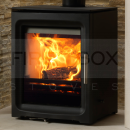 SPV1102 Purevision PV5 Multifuel Stove, Black, 5kW <!DOCTYPE html>
<html lang=\"en\">
<head>
<meta charset=\"UTF-8\">
<title>Purevision PV5 Multifuel Stove</title>
</head>
<body>
<section>
<h1>Purevision PV5 Multifuel Stove, Black, 5kW</h1>
<article>
<p>The Purevision PV5 Multifuel Stove offers both style and functionality for your home heating needs. Designed to efficiently burn a variety of fuels, this 5kW stove is perfect for keeping your living space cozy and warm.</p>
<ul>
<li><strong>Model:</strong> Purevision PV5</li>
<li><strong>Color:</strong> Classic Black</li>
<li><strong>Output:</strong> 5 kW</li>
<li><strong>Fuel Type:</strong> Multifuel - can use wood, coal, and smokeless fuel</li>
<li><strong>Efficiency:</strong> High efficiency rating</li>
<li><strong>Construction:</strong> Robust cast iron with steel body</li>
<li><strong>Emissions:</strong> Low emission levels, DEFRA approved</li>
<li><strong>Airwash System:</strong> Keeps the glass clean for a clear view of the fire</li>
<li><strong>Approvals:</strong> CE marked, meets the latest building regulations</li>
<li><strong>Installation:</strong> Easy installation with adjustable legs for leveling</li>
<li><strong>Warranty:</strong> Manufacturer\'s warranty for peace of mind</li>
</ul>
</article>
</section>
</body>
</html> Purevision PV5, Multifuel Stove, 5kW Stove, Black Stove, High Efficiency Fireplace