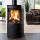 SWE1361 OBSOLETE - Westfire Uniq 26 SE Stove, 4.4kW, Black <!DOCTYPE html>
<html lang=\"en\">
<head>
<meta charset=\"UTF-8\">
<title>Westfire Uniq 26 SE Stove</title>
</head>
<body>
<div class=\"product-description\">
<h1>Westfire Uniq 26 SE Stove, 4.4kW, Black</h1>
<ul>
<li>Heat Output: 4.4 kW - ideal for small to medium-sized rooms</li>
<li>High Efficiency: Up to 80% efficient for better fuel consumption</li>
<li>Clean Burn System: Minimizes emissions and maximizes heat output</li>
<li>Airwash System: Keeps the glass clean for a clear view of the flames</li>
<li>Construction: Durable steel body with cast iron door for longevity</li>
<li>Contemporary Design: Sleek black finish with large viewing window</li>
<li>DEFRA Approved: Suitable for use in Smoke Control Areas</li>
<li>Primary and Secondary Air Controls: For precise regulation of the burn rate</li>
<li>Easy Waste Removal: Convenient ash pan makes cleaning effortless</li>
<li>Fuel Type: Woodburning stove for a sustainable and cozy heat source</li>
<li>Dimensions: Compact size suitable for various installation settings</li>
</ul>
</div>
</body>
</html> Westfire Uniq 26 SE, Woodburning Stove, 4.4kW Heat Output, Contemporary Stove, Black Cast Iron