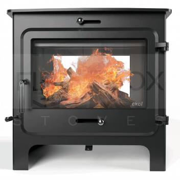 SEK1130 Ekol Clarity Double Sided Wood Burning Stove, Metallic Black <!DOCTYPE html>
<html lang=\"en\">
<head>
<meta charset=\"UTF-8\">
<title>Ekol Clarity Double Sided Wood Burning Stove - Metallic Black</title>
</head>
<body>
<div id=\"productDescription\">
<h1>Ekol Clarity Double Sided Wood Burning Stove - Metallic Black</h1>
<ul>
<li>Double-sided design for viewing the fire from two rooms</li>
<li>Metallic black finish for a sleek and modern look</li>
<li>Efficient wood burning for reduced emissions and lower fuel costs</li>
<li>Large glass windows for an unobstructed view of the flames</li>
<li>Airwash system to keep the glass clean and clear</li>
<li>Constructed from high-quality cast iron for durability and heat retention</li>
<li>Defra approved for use in smoke controlled areas</li>
<li>Easy to operate with a simple air control system</li>
<li>Maximum heat output: up to 12kW, capable of heating larger spaces</li>
<li>Compatible with a range of flue sizes for flexible installation</li>
</ul>
</div>
</body>
</html> Ekol Clarity Double Sided Stove, Wood Burning Stove Metallic Black, Dual Aspect Log Burner, Ekol Clarity Multifuel Stove, Double Sided Wood Heater