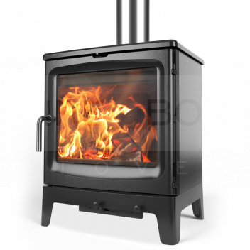 SSA1125 Saltfire Bignut 5 Wood Burning Stove <!DOCTYPE html>
<html lang=\"en\">
<head>
<meta charset=\"UTF-8\">
<meta name=\"viewport\" content=\"width=device-width, initial-scale=1.0\">
<title>Saltfire Bignut 5 Wood Burning Stove</title>
</head>
<body>
<article>
<h1>Saltfire Bignut 5 Wood Burning Stove</h1>

<p>Experience the warmth and comfort of a traditional wood fire with the Saltfire Bignut 5 Wood Burning Stove. Designed to bring efficient heating to any living space, its robust construction and timeless style make it a valuable addition to your home.</p>

<ul>
<li><strong>High Efficiency:</strong> Boasting a high efficiency rate, it converts more of your wood into heat, ensuring your room warms up quickly and stays warm longer.</li>
<li><strong>Eco-Friendly:</strong> This stove is designed to be environmentally friendly, reducing particulate emissions and meeting DEFRA\'s strict guidelines on smoke control.</li>
<li><strong>Cast Iron Construction:</strong> Durable cast iron construction ensures longevity and consistent performance, year after year.</li>
<li><strong>Airwash System:</strong> Features an innovative airwash system that keeps the glass clean, providing a clear view of the flames and adding to the aesthetic appeal of the stove.</li>
<li><strong>Large Firebox:</strong> The spacious firebox accommodates large logs, meaning less chopping and preparation of wood as well as longer burning times between refueling.</li>
<li><strong>Adjustable Air Controls:</strong> Full control over the burn rate and temperature is at your fingertips, allowing for a customizable heating experience.</li>
<li><strong>Heat Output:</strong> A substantial heat output of 5kW, perfect for medium-sized rooms.</li>
<li><strong>Compact Design:</strong> Its compact design makes it suitable for a variety of room sizes without dominating the space.</li>
<li><strong>Easy Installation:</strong> Comes with detailed instructions for installation, ensuring a straightforward setup.</li>
<li><strong>Manufacturer Warranty:</strong> Confidence in quality with a manufacturer\'s warranty, providing peace of mind with your purchase.</li>
</ul>
</article>
</body>
</html> Saltfire Bignut 5, Wood Burning Stove, Multi-Fuel Stove, High Efficiency Stove, Cast Iron Stove