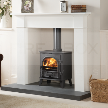 SVX1150 Stovax Stockton 5 Multifuel Eco Stove <!DOCTYPE html>
<html lang=\"en\">
<head>
<meta charset=\"UTF-8\">
<title>Stovax Stockton 5 Multifuel Eco Stove Product Description</title>
</head>
<body>

<section>
<h1>Stovax Stockton 5 Multifuel Eco Stove</h1>

<!-- Product Description -->
<p>The Stovax Stockton 5 Multifuel Eco Stove offers a perfect blend of modern technology and traditional design. This eco-friendly stove is designed to provide efficient heating while reducing your carbon footprint. It\'s suitable for a variety of homes, providing warmth and comfort with its classic look and advanced features.</p>

<!-- Product Features -->
<ul>
<li>Approved for use in Smoke Control Areas, making it ideal for urban households.</li>
<li>Efficient 5kW output - perfect for medium-sized rooms.</li>
<li>EcoDesign Ready, ensuring low emissions and adherence to future environmental standards.</li>
<li>Multi-fuel capability - can burn both wood and solid fuels.</li>
<li>Cleanburn technology for higher efficiency and cleaner emissions.</li>
<li>Constructed from high-quality steel for durability and optimal heat conduction.</li>
<li>Airwash system to keep the glass clean, offering a clear view of the flames.</li>
<li>Easy to operate with user-friendly controls.</li>
<li>Contemporary styling with a choice of colours to complement various interiors.</li>
<li>5-year manufacturer’s warranty for peace of mind.</li>
</ul>
</section>

</body>
</html>


The HTML template above includes a product description section and a bullet-point list of the features of the Stovax Stockton 5 Multifuel Eco Stove, without any additional comments. Stovax Stockton 5, Multifuel Eco Stove, Wood Burning Stove, High Efficiency Fireplace, Energy Efficient Stove
