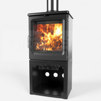 SSA1107 Saltfire Peanut 5 Tall Wood Burning Stove <!DOCTYPE html>
<html lang=\"en\">
<head>
<meta charset=\"UTF-8\">
<title>Saltfire Peanut 5 Tall Wood Burning Stove</title>
</head>
<body>
<div class=\"product-description\">
<h1>Saltfire Peanut 5 Tall Wood Burning Stove</h1>

<!-- Product Features List -->
<ul>
<li>High-Efficiency Burning: Offers clean and efficient heating with a high efficiency rating.</li>
<li>EcoDesign Ready: Meets the latest standards for reduced emissions and environmental impact.</li>
<li>Tall, Freestanding Design: Provides a prominent presence and allows for additional log storage underneath.</li>
<li>Cast Iron Construction: Ensures durability and long-lasting heat retention.</li>
<li>Large Glass Window: Allows for an unobstructed view of the flames, creating a cozy atmosphere.</li>
<li>Airwash System: Keeps the glass clean, ensuring clear views and reduced maintenance.</li>
<li>Easy-to-Use Controls: Simple air control for managing the burning rate and temperature.</li>
<li>Top or Rear Flue Exit: Offers flexibility in installation to suit various room layouts.</li>
<li>5kW Heat Output: Ideal for small to medium-sized rooms, providing ample warmth.</li>
<li>Defra Approved: Certified for use in smoke control areas throughout the UK.</li>
</ul>

<!-- Optional Further Description or Notes -->
<p>The Saltfire Peanut 5 Tall Wood Burning Stove is not only a reliable source of heat but also a stylish addition to any home. Its performance, coupled with its sleek design, makes it a sought-after choice for those looking to combine functionality with aesthetics.</p>
</div>
</body>
</html> Saltfire Peanut 5 Stove, Tall Wood Burner, High Efficiency Log Burner, Contemporary Multifuel Stove, Cast Iron Wood Stove