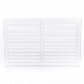 VP2140 Louvre Vent, 9in x 6in, White Plastic <!DOCTYPE html>
<html lang=\"en\">
<head>
<meta charset=\"UTF-8\">
<meta http-equiv=\"X-UA-Compatible\" content=\"IE=edge\">
<meta name=\"viewport\" content=\"width=device-width, initial-scale=1.0\">
<title>Louvre Vent 9in x 6in Product Description</title>
</head>
<body>
<section id=\"product_description\">
<h1>Louvre Vent 9in x 6in - White Plastic</h1>
<ul>
<li>Dimensions: 9 inches (Width) x 6 inches (Height)</li>
<li>Material: High-quality, durable plastic</li>
<li>Color: Classic white finish to blend with various decors</li>
<li>Design: Features stylish louvre slats for optimal airflow</li>
<li>Installation: Easy to install with surface-mount design</li>
<li>Maintenance: Low maintenance and easy to clean</li>
<li>Suitable for: Interior and exterior applications</li>
<li>Weather resistance: Built to withstand the elements without rusting or corrosion</li>
</ul>
</section>
</body>
</html> Louvre Vent, 9\"x6\", White Plastic, Air Ventilation, Wall Grille
