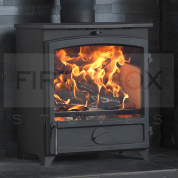SFL6112 Go Eco Plus Wide Multifuel Stove, 5kW, Cast Doors <!DOCTYPE html>
<html lang=\"en\">
<head>
<meta charset=\"UTF-8\">
<meta name=\"viewport\" content=\"width=device-width, initial-scale=1.0\">
<title>Go Eco Plus Wide Multifuel Stove</title>
</head>
<body>
<h1>Go Eco Plus Wide Multifuel Stove, 5kW, Cast Doors</h1>
<p>The Go Eco Plus Wide Multifuel Stove is an elegant and efficient heating solution that blends both traditional and contemporary design elements. Its cast doors not only add to the aesthetic appeal but also ensure durability and longevity.</p>
<ul>
<li>5kW heat output - suitable for medium-sized rooms</li>
<li>Wide design - offers a panoramic view of the flames</li>
<li>Multifuel capability - can burn wood, coal, and other approved fuels</li>
<li>Cast iron doors - provide enhanced durability and a classic look</li>
<li>High efficiency - maximizes heat output while minimizing waste</li>
<li>Easy-to-use air controls - allow for precise regulation of the burn rate</li>
<li>Clean burn technology - reduces emissions and helps maintain cleaner glass</li>
<li>Defra approved - certified for use in smoke control areas</li>
<li>Robust construction - ensures a long-lasting performance</li>
<li>Contemporary design - fits seamlessly into modern interiors</li>
<li>Large ash collection tray – for convenient and easy cleanup</li>
<li>5-year warranty – offers peace of mind and product confidence</li>
</ul>
</body>
</html> Eco Plus Stove, Multifuel Stove 5kW, Wide Stove Cast Doors, Go Eco Wood Burner, High Efficiency Fireplace