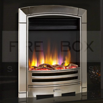 SBF0051 Celsi Ultiflame VR Decadence Electric Fire, Silver <!DOCTYPE html>
<html lang=\"en\">
<head>
<meta charset=\"UTF-8\">
<meta name=\"viewport\" content=\"width=device-width, initial-scale=1.0\">
<title>Celsi Ultiflame VR Decadence Electric Fire, Silver</title>
</head>
<body>
<div class=\"product-description\">
<h1>Celsi Ultiflame VR Decadence Electric Fire, Silver</h1>
<ul>
<li>Innovative Ultiflame Virtual Reality technology</li>
<li>Stunning silver finish for a sleek and sophisticated look</li>
<li>Flame effect can be used independently of heat</li>
<li>Controllable heat output of up to 1.6kW</li>
<li>Thermostatic control for maintaining desired room temperature</li>
<li>Energy-saving LED flame effect for reduced running costs</li>
<li>Simple installation with no flue or chimney requirements</li>
<li>Remote control included for convenience and ease of use</li>
<li>Realistic log fuel bed creating an authentic fire ambiance</li>
<li>Crystal embers and emberside feature to enhance visual experience</li>
<li>Compliant with all current safety regulations</li>
<li>Dimensions: (H x W x D) to be confirmed</li>
</ul>
</div>
</body>
</html> Celsi Ultiflame VR, Decadence Electric Fire, Silver Electric Fireplace, VR Technology Fire, Wall Mounted Electric Fire