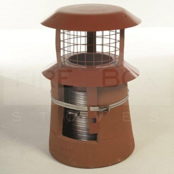 9600270 MAD 5in Flexi Liner Suspending Cowl c/w Mesh Birdguard, Terracotta <!DOCTYPE html>
<html lang=\"en\">
<head>
<meta charset=\"UTF-8\">
<meta name=\"viewport\" content=\"width=device-width, initial-scale=1.0\">
<title>MAD 5in Flexi Liner Suspending Cowl c/w Mesh Birdguard, Terracotta Product Description</title>
</head>
<body>
<h1>Product Description</h1>
<p>The MAD 5in Flexi Liner Suspending Cowl with Mesh Birdguard in Terracotta is designed to enhance the performance and safety of your chimney system. This top-quality cowl is specifically crafted for flexible flue liner systems and is an essential accessory for any home with a working chimney.</p>

<ul>
<li><b>Dimensionally Stable:</b> Perfectly sized to fit a 5-inch flexible liner.</li>
<li><b>Durable Construction:</b> Made from high-grade materials that ensure long-lasting use and resistance to weathering.</li>
<li><b>Bird Guard:</b> Comes equipped with a mesh bird guard to prevent birds and other wildlife from entering the chimney and causing blockages.</li>
<li><b>Improved Draft:</b> Helps to improve chimney draft by stabilizing the flow of air and preventing downdrafts.</li>
<li><b>Easy to Install:</b> Designed for easy installation without the need for specialized tools or professional help.</li>
<li><b>Color Integration:</b> Comes in a classic terracotta color to blend seamlessly with most chimney stacks and rooftops.</li>
<li><b>Suspending Design:</b> The suspending feature allows for secure attachment and optimal positioning within the flue liner.</li>
<li><b>Maintenance Friendly:</b> Simple to inspect and clean, promoting better chimney hygiene and functionality.</li>
</ul>
</body>
</html> flexi liner suspending cowl, MAD 5 inch, chimney liner cowl, birdguard terracotta, chimney cowl mesh