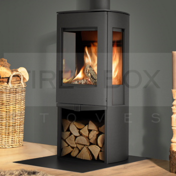 SDG1180 Dik Geurts Folke EA Woodburning Stove, with Log Store <!DOCTYPE html>
<html lang=\"en\">
<head>
<meta charset=\"UTF-8\">
<meta name=\"viewport\" content=\"width=device-width, initial-scale=1.0\">
<title>Dik Geurts Folke EA Woodburning Stove with Log Store</title>
</head>
<body>
<h1>Dik Geurts Folke EA Woodburning Stove with Log Store</h1>
<p>The Dik Geurts Folke EA Woodburning Stove combines efficiency with modern design, incorporating a convenient log store for ease of use and added aesthetic appeal. Ideal for contemporary homes, this stove not only provides a warm and inviting atmosphere but also serves as a stunning centerpiece.</p>

<ul>
<li>Energy Efficiency Class: A</li>
<li>Woodburning only for a traditional and sustainable fuel source</li>
<li>High-quality steel construction for durability and longevity</li>
<li>Integrated log store for convenient wood storage and immediate access</li>
<li>Large glass window for an unobstructed view of the flames</li>
<li>Easy-to-use air control for efficient combustion and heat regulation</li>
<li>Robust and clean burning with low emissions</li>
<li>Heat output: 4-6 kW, adequate for medium-sized spaces</li>
<li>Flue diameter: 150 mm top or rear exit</li>
<li>Dimensions (HxWxD): 850 x 500 x 350 mm</li>
</ul>
</body>
</html> Dik Geurts Stove, Folke EA Woodburner, Log Store Fireplace, High Efficiency Heater, Contemporary Wood Stove