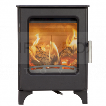The new Ashcott-Wide wood burner offers a spectacular view of the