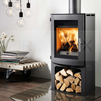 SWE1250 Westfire Uniq 45 Stove, 5kW, Black <!DOCTYPE html>
<html lang=\"en\">
<head>
<meta charset=\"UTF-8\">
<meta name=\"viewport\" content=\"width=device-width, initial-scale=1.0\">
<title>Westfire Uniq 45 Stove, 5kW, Black - Product Description</title>
</head>
<body>
<section id=\"product-description\">
<h1>Westfire Uniq 45 Stove, 5kW, Black</h1>
<ul>
<li>Heat Output: 5kW - ideal for small to medium-sized rooms</li>
<li>Color: Classic black finish, suitable for a variety of interior decors</li>
<li>Efficiency: High efficiency wood-burning stove</li>
<li>Fuel Type: Wood burning for a sustainable and renewable heating source</li>
<li>Clean Burn System: Equipped with a secondary burn to increase efficiency and reduce emissions</li>
<li>Airwash System: Designed to keep the glass door clear for an unobstructed view of the flames</li>
<li>Construction: Robust steel construction with a cast iron door for longevity and durability</li>
<li>Design: Contemporary design with a large viewing window</li>
<li>Dimensions: Compact size suitable for tighter spaces without compromising on performance</li>
<li>Approvals: Meets relevant European standards for safety and performance</li>
<li>Warranty: Comes with a manufacturer\'s warranty for peace of mind</li>
</ul>
</section>
</body>
</html> Westfire Uniq 45, Wood Burning Stove, 5kw Stove, Contemporary Stove, Black Stove
