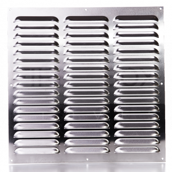 VP2240 Louvre Vent, 12in x 12in, Aluminium <!DOCTYPE html>
<html lang=\"en\">
<head>
<meta charset=\"UTF-8\">
<meta name=\"viewport\" content=\"width=device-width, initial-scale=1.0\">
<title>Louvre Vent Product Description</title>
</head>
<body>
<h1>Louvre Vent</h1>
<h2>12in x 12in, Aluminium</h2>
<ul>
<li>Size: 12 inches by 12 inches - ideal for a wide range of ventilation purposes</li>
<li>Material: High-quality, durable aluminium construction</li>
<li>Design: Sleek louvre design for efficient airflow</li>
<li>Weather-Resistant: Suitable for both indoor and outdoor use</li>
<li>Easy Installation: Simple to fit design, with pre-made screw holes</li>
<li>Corrosion Resistant: Aluminium material ensures protection against corrosion</li>
<li>Maintenance: Low maintenance, easily cleaned with minimal effort</li>
<li>Application: Perfect for use in both residential and commercial settings</li>
</ul>
</body>
</html> Louvre vent, 12x12, Aluminum air vent, Wall ventilation grill, Exterior vent cover