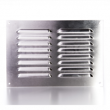 VP2220 Louvre Vent, 9in x 6in Aluminium <!DOCTYPE html>
<html lang=\"en\">
<head>
<meta charset=\"UTF-8\">
<meta name=\"viewport\" content=\"width=device-width, initial-scale=1.0\">
<title>Louvre Vent Product Description</title>
</head>
<body>
<h1>Louvre Vent, 9in x 6in Aluminium</h1>
<p>The Louvre Vent is a practical and durable ventilation solution, perfect for a variety of settings. Constructed from high-quality aluminium, this vent is designed to provide optimal airflow while maintaining a sleek and unobtrusive appearance.</p>
<ul>
<li>Dimensions: 9 inches by 6 inches</li>
<li>Material: High-grade aluminium for durability and corrosion resistance</li>
<li>Design: Louvre style to allow for efficient airflow with a modern appearance</li>
<li>Installation: Easy to install with pre-drilled mounting holes</li>
<li>Usage: Ideal for both interior and exterior applications</li>
<li>Finish: Smooth aluminium finish that complements any decor</li>
<li>Maintenance: Low maintenance and easy to clean</li>
<li>Safety: Edges are rolled to ensure safety during installation and use</li>
</ul>
</body>
</html> Louvre vent, 9x6 aluminum, air vent grille, aluminum louvered vent, 9 inch metal vent cover