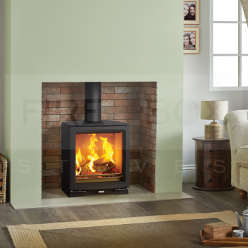 SVX1724 Stovax Vogue Medium Eco Wood Stove with Cast Top Plate <!DOCTYPE html>
<html lang=\"en\">
<head>
<meta charset=\"UTF-8\">
<title>Stovax Vogue Medium Eco Wood Stove with Cast Top Plate</title>
</head>
<body>
<h1>Stovax Vogue Medium Eco Wood Stove with Cast Top Plate</h1>
<p>
Experience the perfect blend of style and functionality with the Stovax Vogue Medium Eco Wood Stove. Boasting a sleek design with a cast top plate, this eco-friendly heating solution is ideal for contemporary and traditional settings alike.
</p>
<ul>
<li>Eco-friendly design with low emission levels, meeting the strict EcoDesign 2022 standards</li>
<li>High-efficiency wood burning with up to 81% efficiency</li>
<li>Cast iron top plate for durability and even heat distribution</li>
<li>Advanced Cleanburn technology for more complete combustion</li>
<li>Airwash system to keep the glass clean, offering an unobstructed view of the flames</li>
<li>Multi-fuel capability, allowing for the use of both logs and approved solid fuels</li>
<li>Large firebox accommodating logs up to 13 inches in length</li>
<li>Optional external air kit for improved room ventilation and stove performance</li>
<li>Nominal heat output of 5kW, suitable for small to medium-sized rooms</li>
<li>Top or rear flue exit for flexible installation options</li>
<li>Stainless steel handle with self-locking function for increased safety</li>
<li>Plenum chamber to regulate and optimize airflow</li>
</ul>
</body>
</html> Stovax Vogue Medium, Eco Wood Stove, Cast Top Plate, Wood Burning Stove, Contemporary Stove