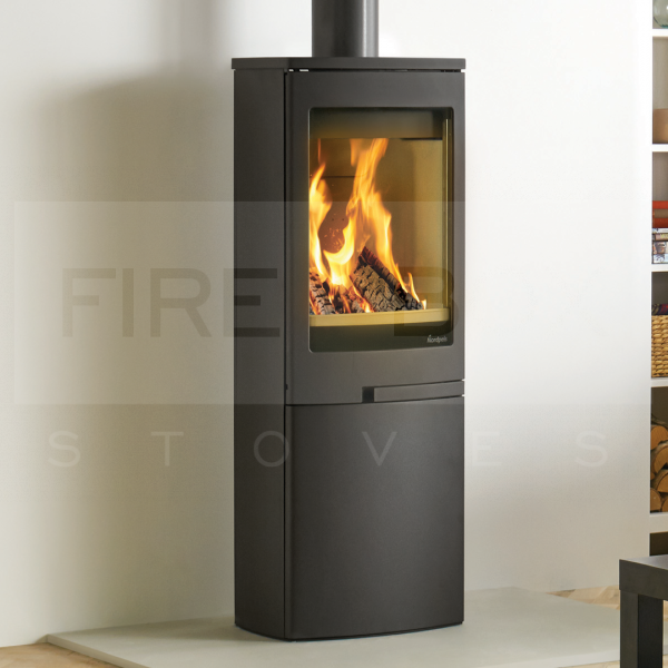Nordpeis Duo 5 Steel Sided Woodburning Stove, Closed Base - SNP1165