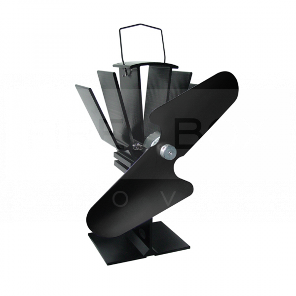 Regin Heat Powered Stove Fan, Black Blade - FD8020