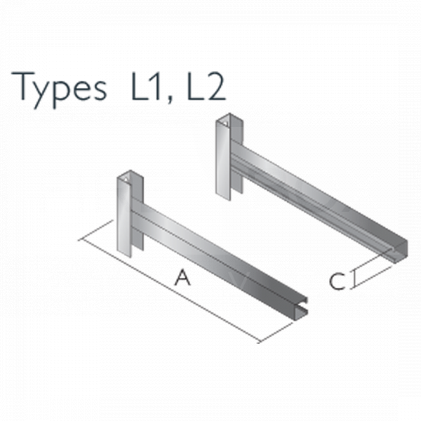 Structural Wall Band Extensions L2, 450mm Length - 7500503