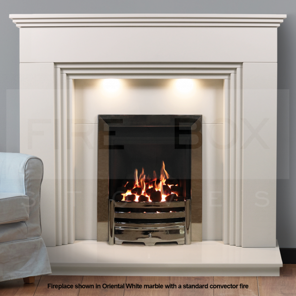 Redbridge Fireplace (ADVISE MARBLE COLOUR CHOICE) - FPB1007
