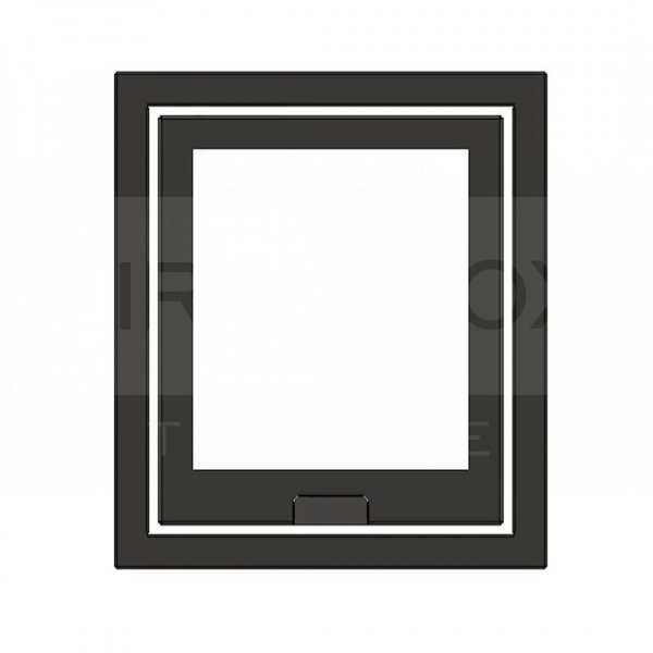 4-Sided Frame for Di Lusso Inset Stoves, Black - SDL6102