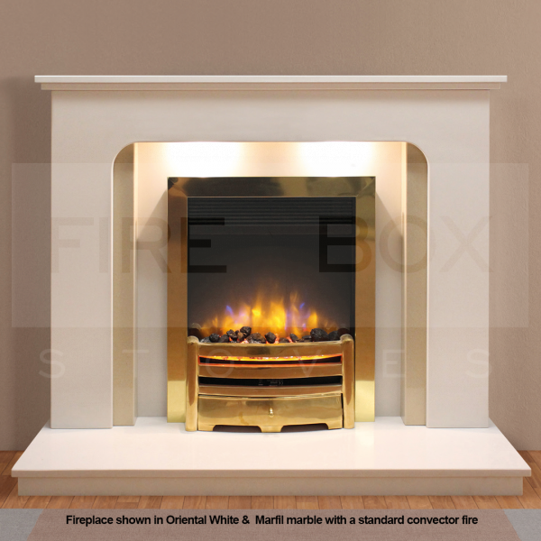 Hutton Fireplace (ADVISE MARBLE COLOUR CHOICE) - FPB1015