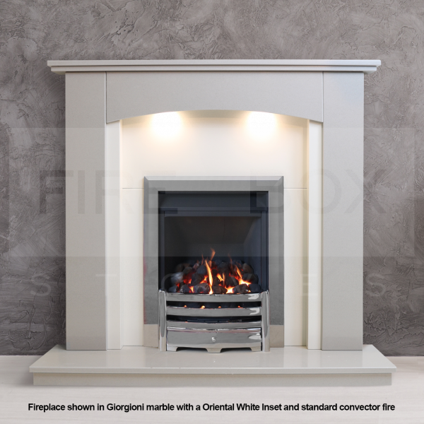 Ashford Fireplace (ADVISE MARBLE COLOUR CHOICE) - FPB1008