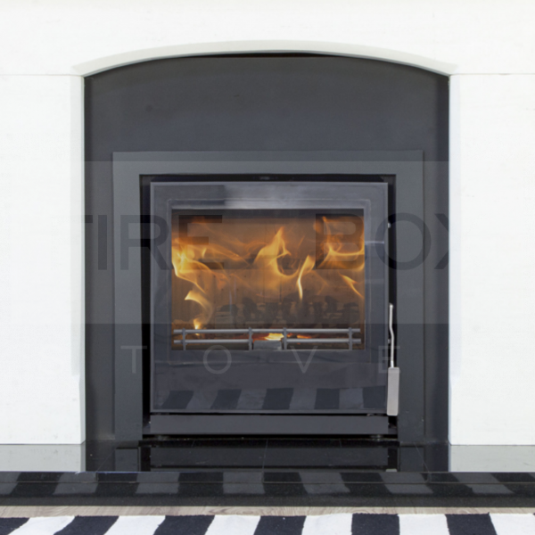 Mendip Christon Inset 550 SE with 4 sided frame, 4.8kW, ECODESIGN Read - SMP1910