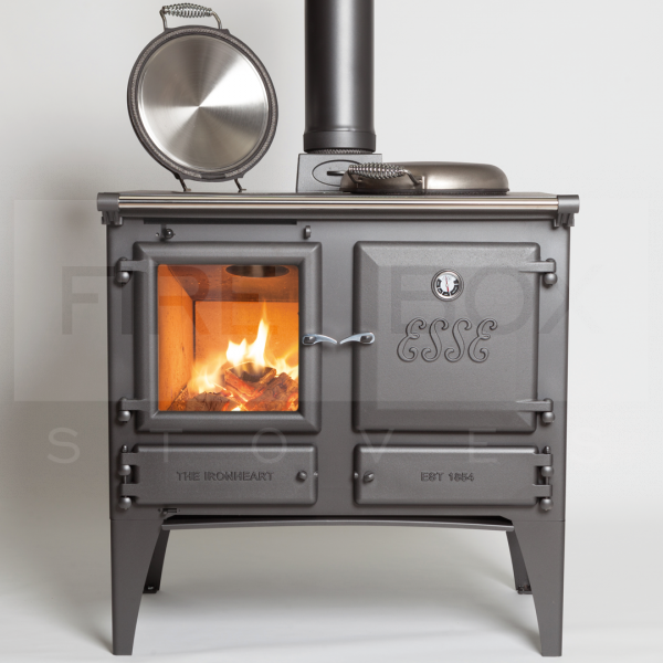 Esse Ironheart Eco, Wood Fired Cook Stove, EcoDesign Ready - SES1900