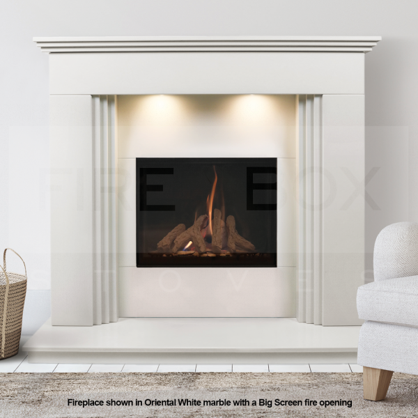 Kingston Fireplace (ADVISE MARBLE COLOUR CHOICE) - FPB1010